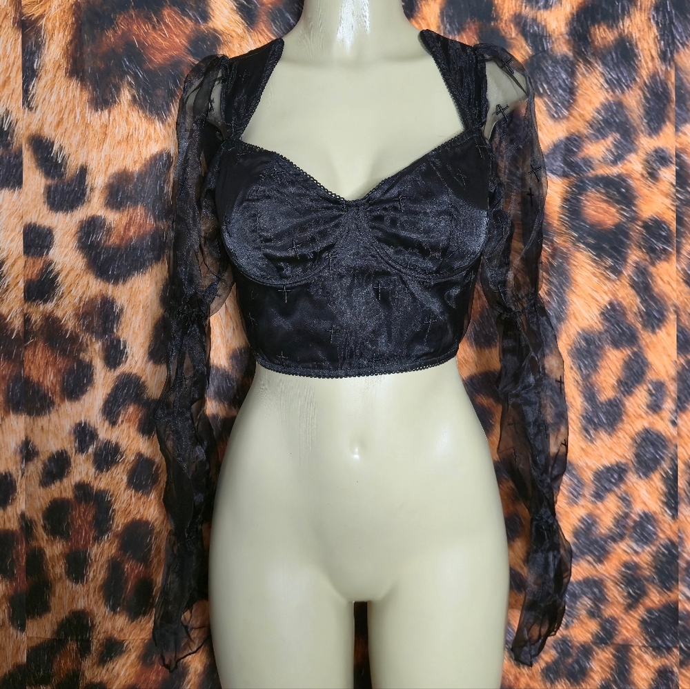 Answer To Your Prayers Puff Sleeve Top